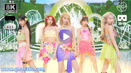 180°全景MR视频：LE SSERAFIM智能舞蹈MR通道，适用于Quest MR和Vision Pro 3D 超清8K 1224-02