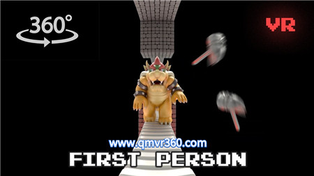360°全景VR视频：VR视角玩超级玛丽奥游戏VR超级马里奥兄弟 1080P 1108-05