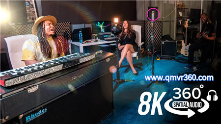 360°全景VR视频：体验3D空间全景环绕音乐音频VR演奏立体音乐 超清8K 0519-02