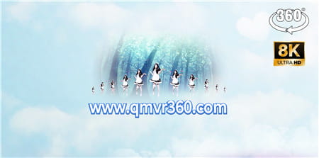 360°全景VR视频：沉浸式VR看恋爱循环-万圣节特供的呼吸 MV 歌曲 全景视频 超清8K 1124-07