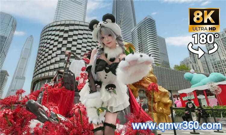 180°全景VR视频：奈良坂刀锋点锦标赛VR二次元cos美女漫展 超清8K 0520-24